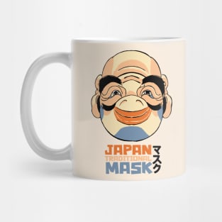 Traditional Japanese Mask Mug